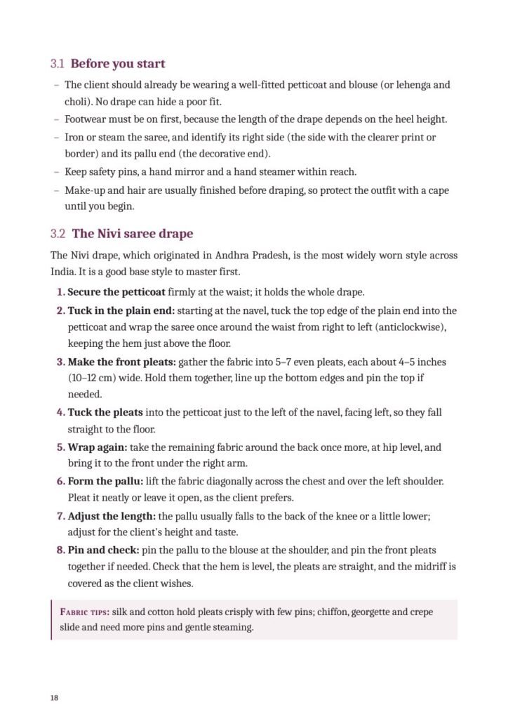 Sample page from Beauty & Wellness