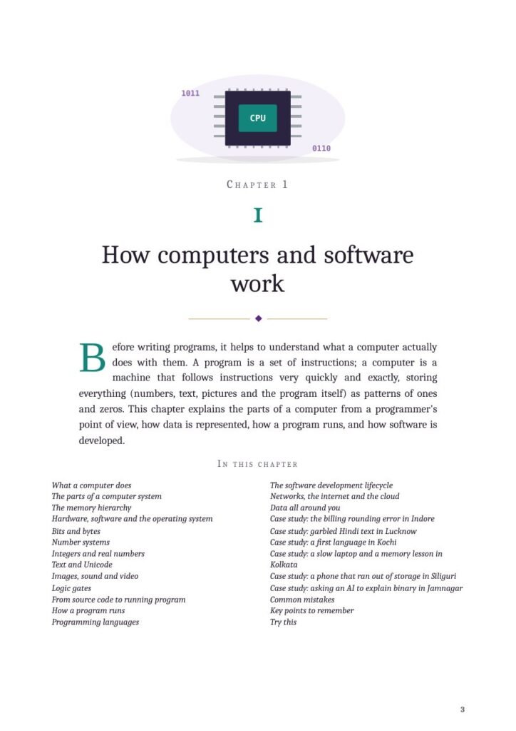Sample page from Code Ready