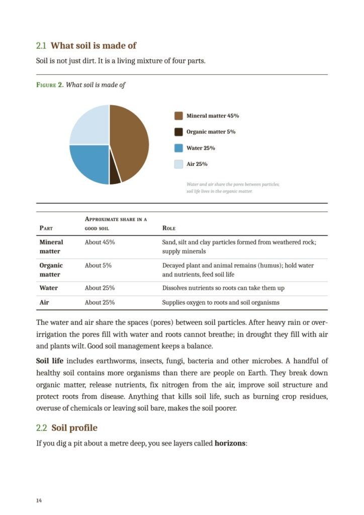 Sample page from Green Harvest