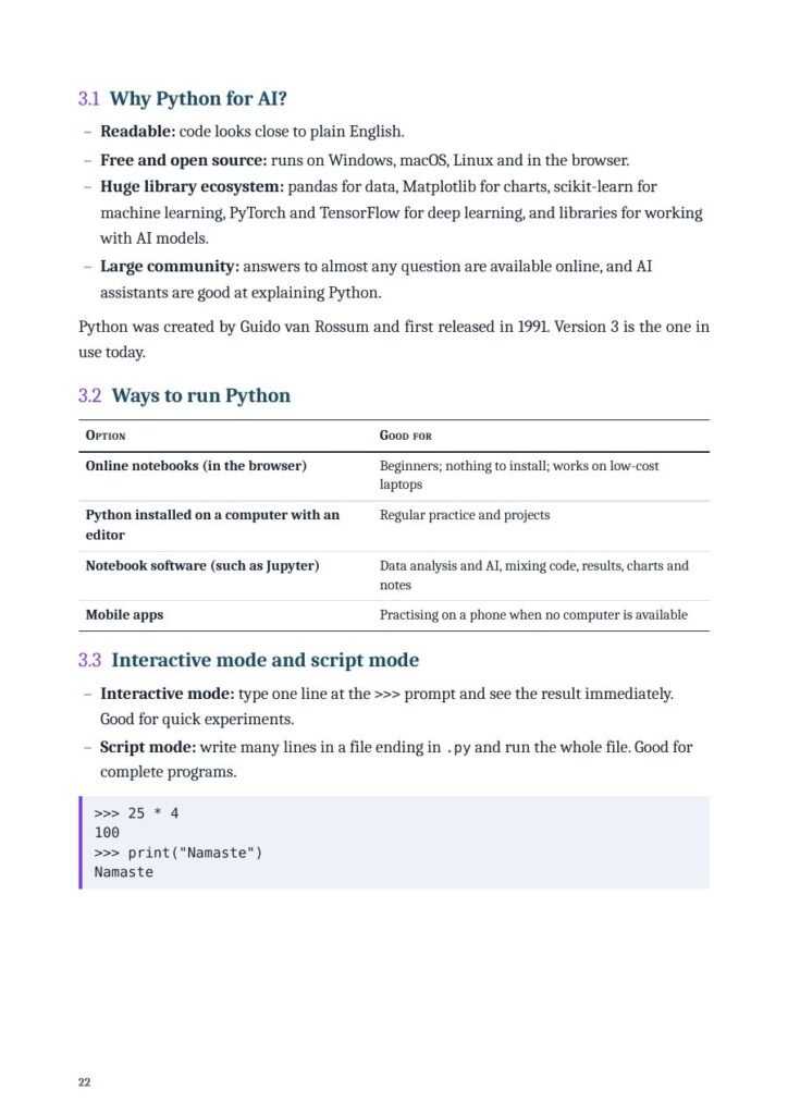 Sample page from Thinking Machines